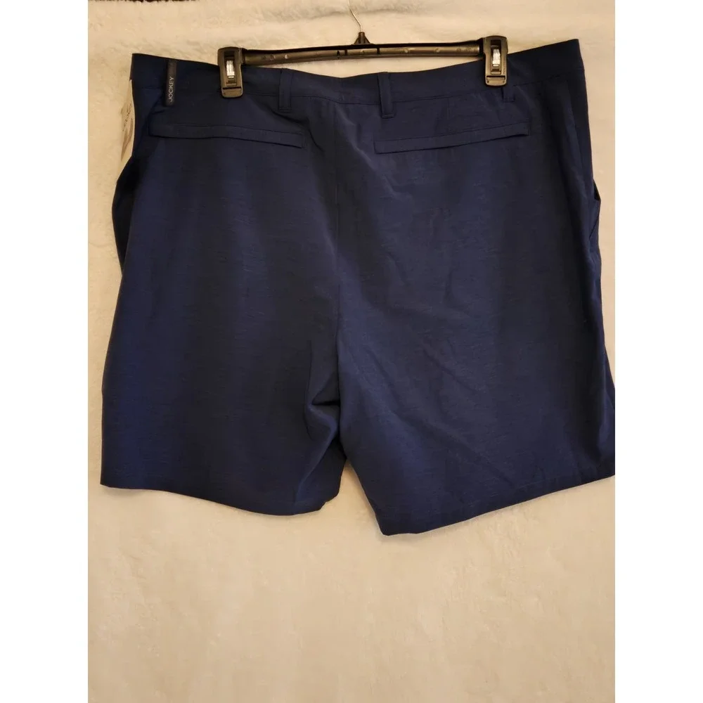 Jockey Mens Shorts 44x9 Blue New‎ With Tags